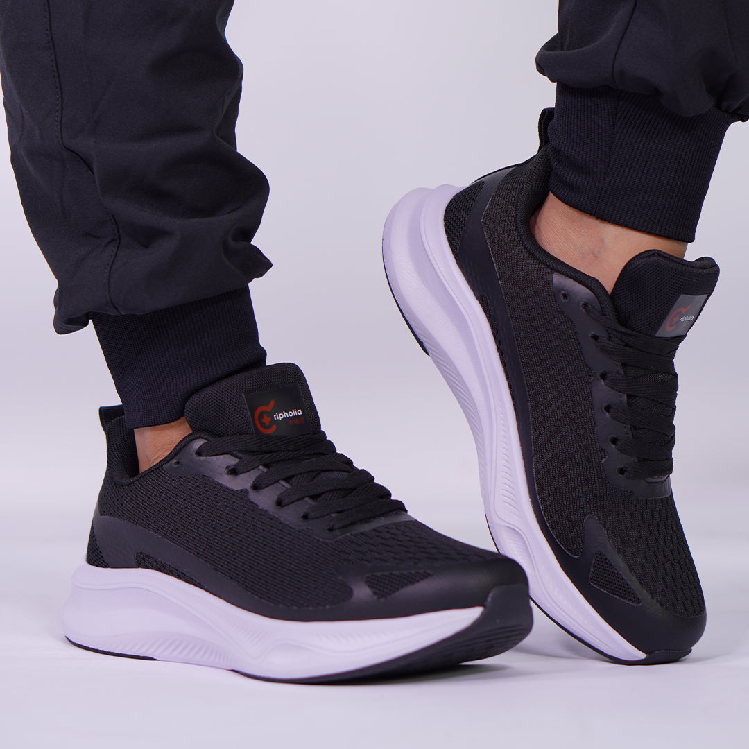 Zapatilla clínica color negro Art. ZC-8 – Ripholiamed.cl