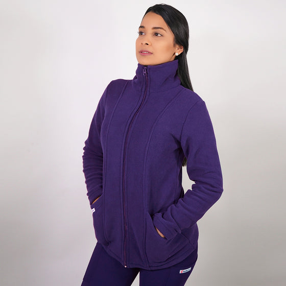 Polerón clínico Polar - Mujer.   Art. 200-4 - Morado