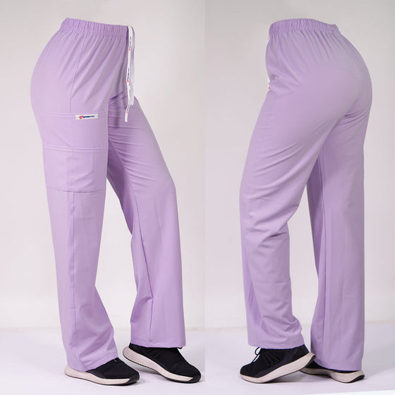 Pantalón clínico Recto Antifluido.   Art. 799-18 - LILA