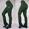 Pantalón clinico elasticado Spandex.   Art. 880-12 - Verde Botella