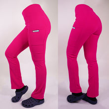  Pantalón clinico elasticado Spandex.   Art. 880-13 - Fucsia