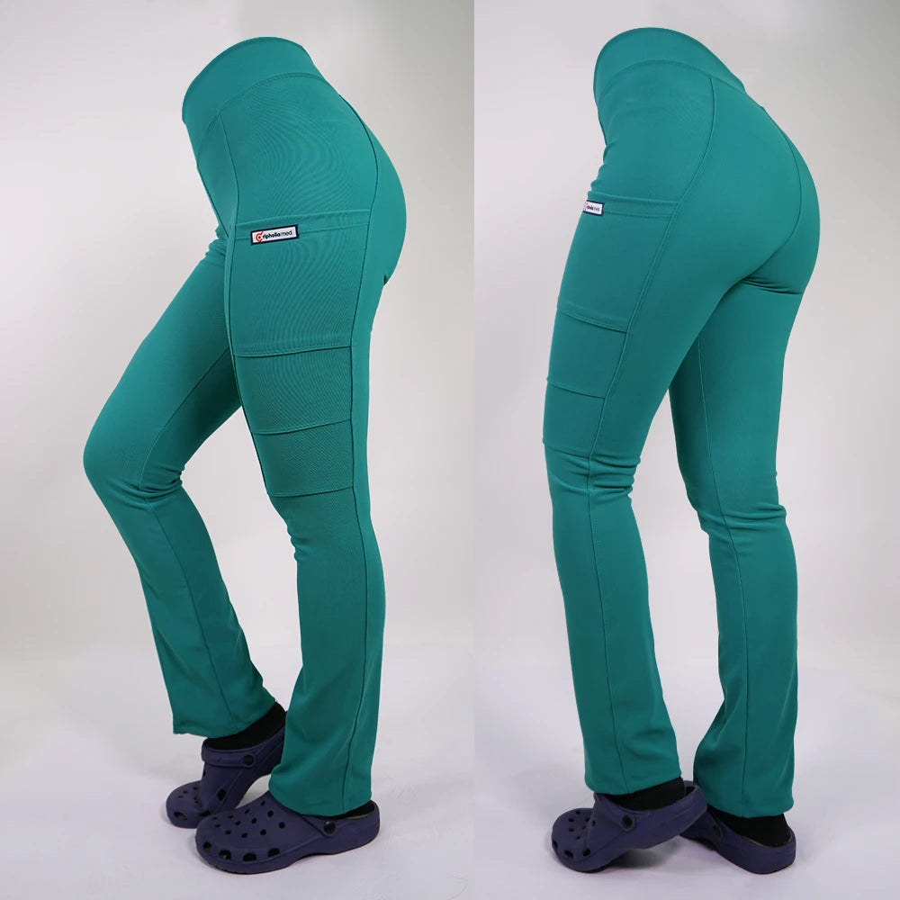 Pantalón Clínico Mujer Verde Turquesa 880-14