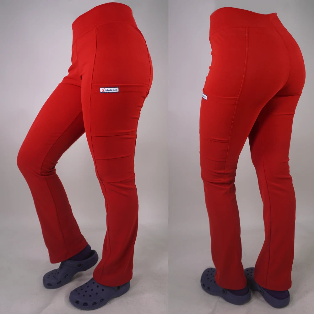 Pantalón Clínico Mujer Rojo 880-5