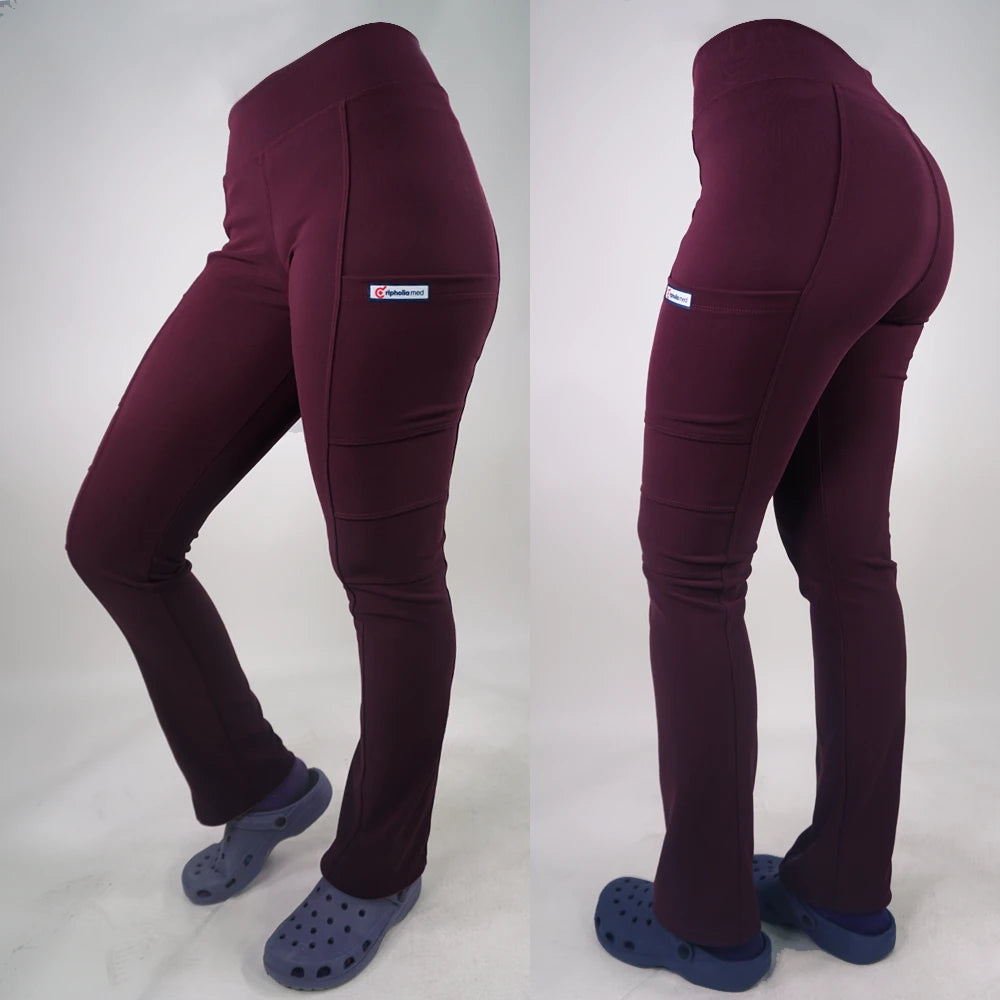 Pantalón Clínico Mujer Burdeo 880-6