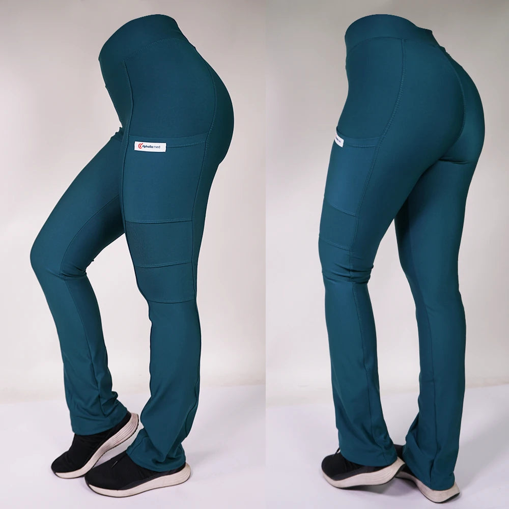 Pantalón Clínico 880-9-A - Verde Petróleo  - Mujer