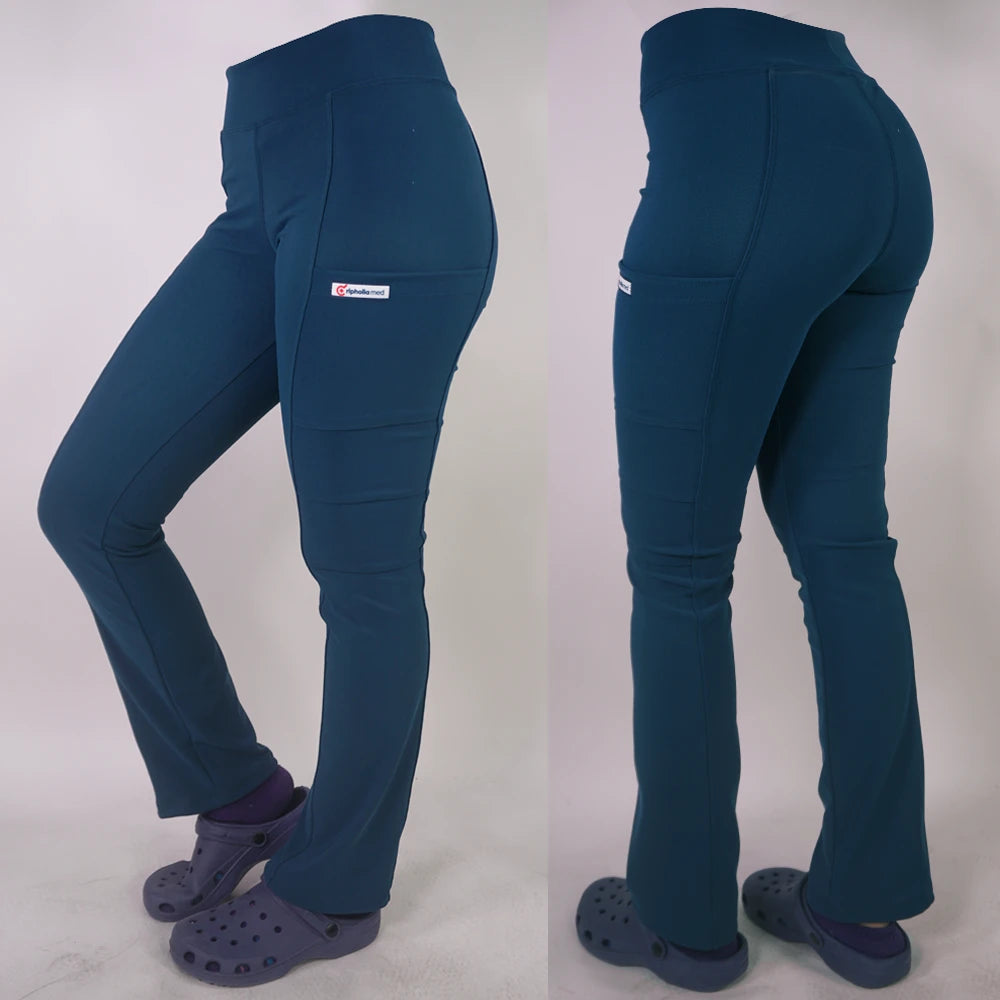 Pantalón Clínico Mujer Verde Petróleo 880-9