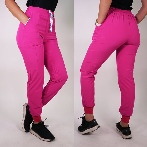 Jogger clínico antifluidos.   Art. 999-13 - Fucsia