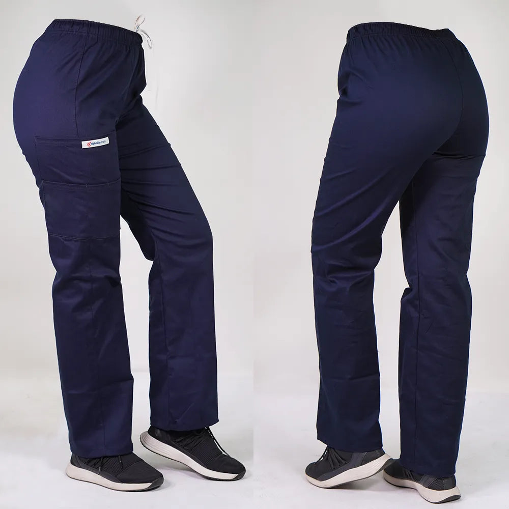 Pantalón clínico Recto Algodón. Art. ALG-799-1 - Azul Marino
