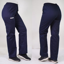  Pantalón clínico Recto Algodón.   Art. ALG-799-1 - Azul Marino