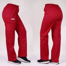  Pantalón clínico Recto Algodón.   Art. ALG-799-5 - Rojo