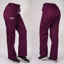  Pantalón clínico Recto Algodón.   Art. ALG-799-6 - Burdeo