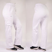  Pantalón clínico Recto Algodón.   Art. ALG-799-7 - Blanco