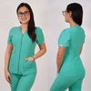 Delantal Mujer antifluidos Azalea. Verde pastel - Art. AZALEA-17