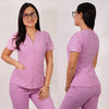 Delantal Mujer antifluidos Azalea. Rosado - Art. AZALEA-19