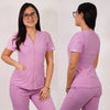 Delantal Mujer antifluidos Azalea. Rosado - Art. AZALEA-19