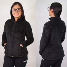  Polerón clínico Corderito - Mujer.   Art. COR-8 - NEGRO