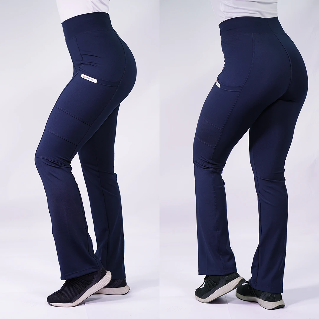 Pantalón Clínico Mujer Azul Marino FLEX-1