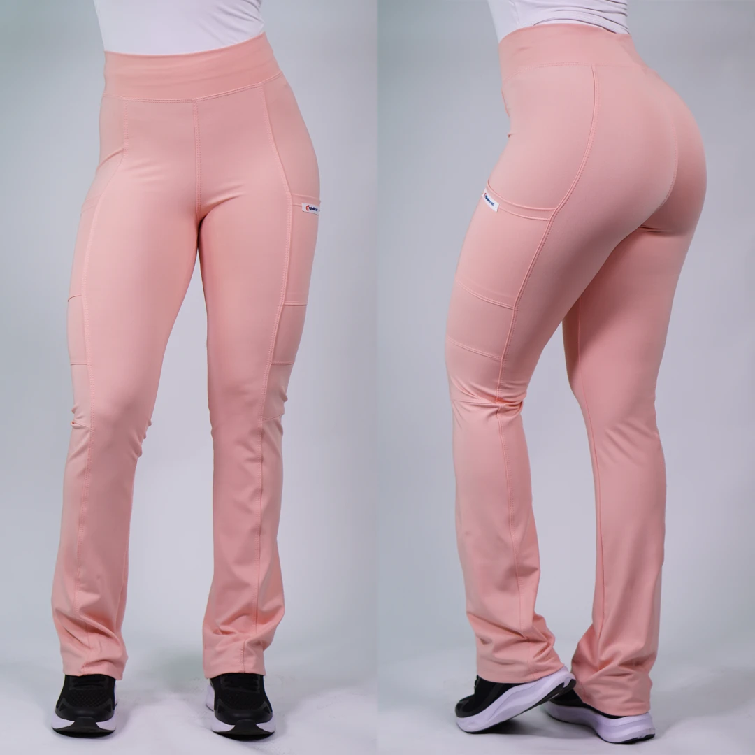 Pantalón Clínico Mujer Palo Rosa FLEX-16
