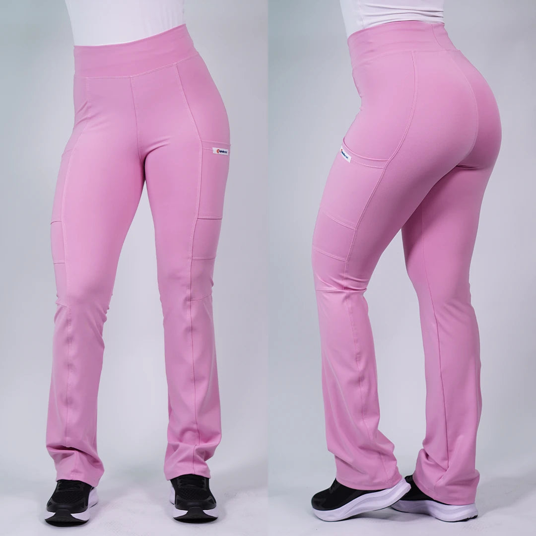 Pantalón Clínico Mujer Rosado FLEX-19