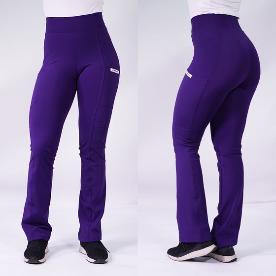 Pantalón clinico Extra-elasticado Flexxy.   Art. FLEX-4 Morado