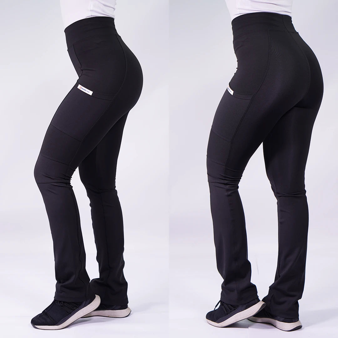 Pantalón Clínico Mujer Negro FLEX-8