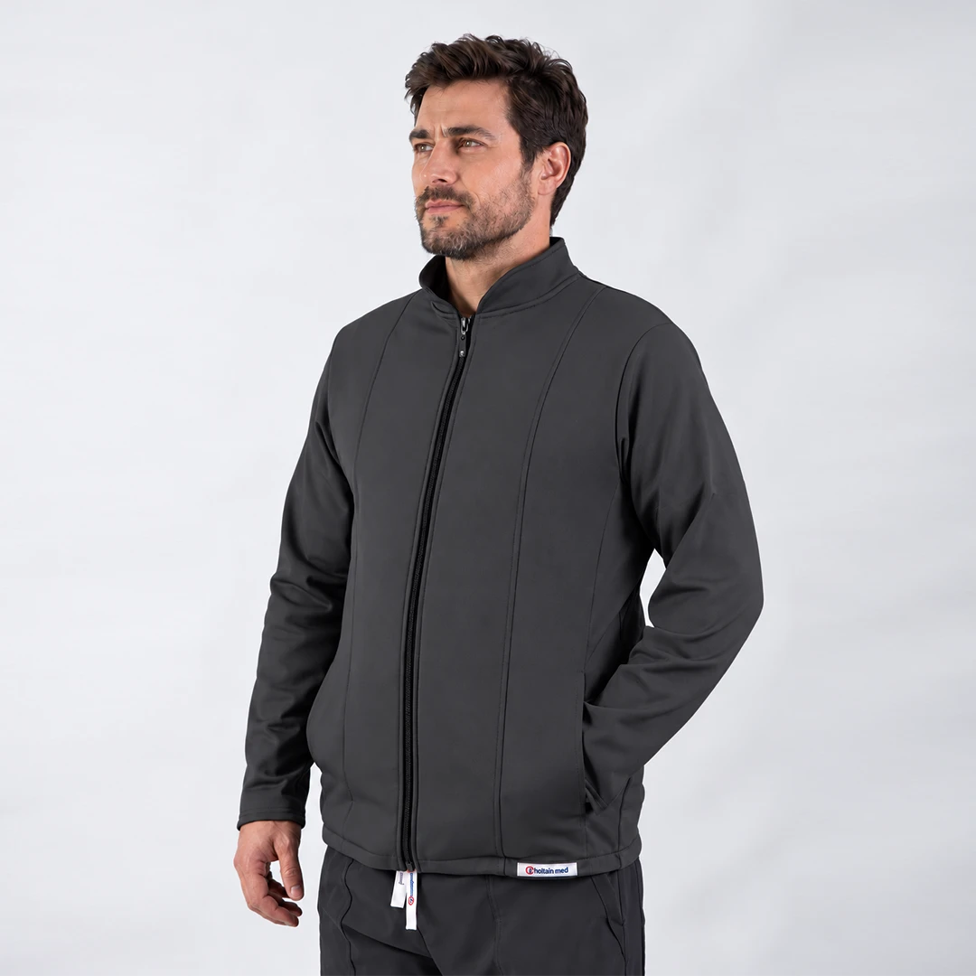Polerón Clínico Gris para Hombre PSH-10