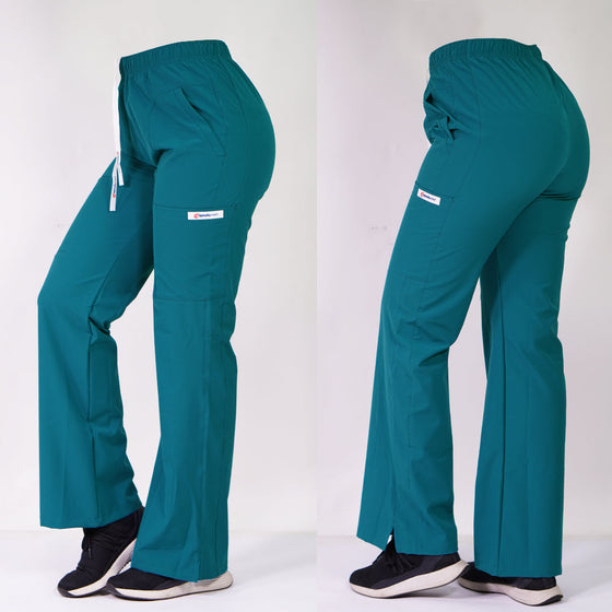 Pantalón ROMA antifluidos.   Art. ROMA-15 - VERDE TURQUESA