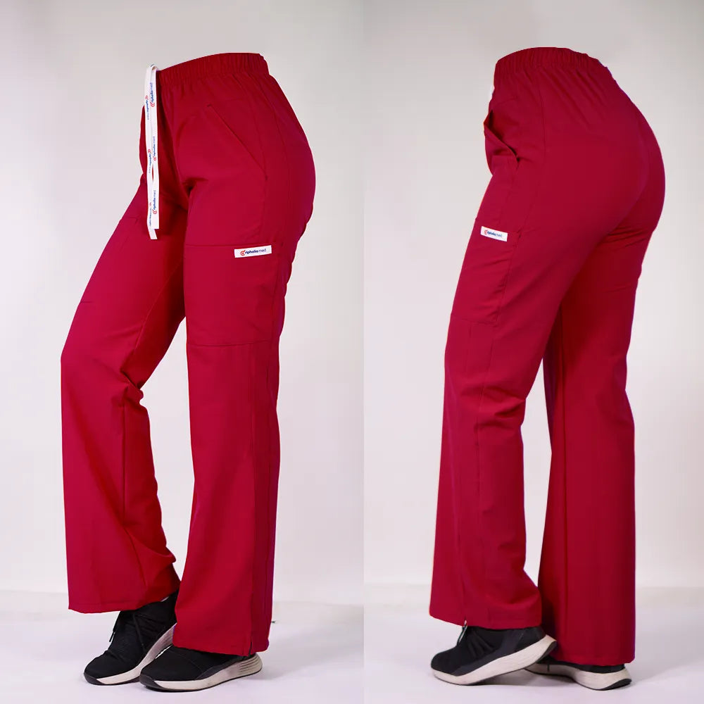 Pantalón ROMA anti fluidos. Art. ROMA-5 - ROJO