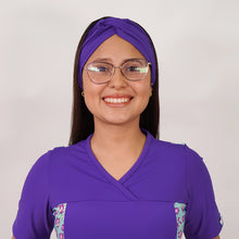  Turbante clínico. Morado - Art. TBT-4