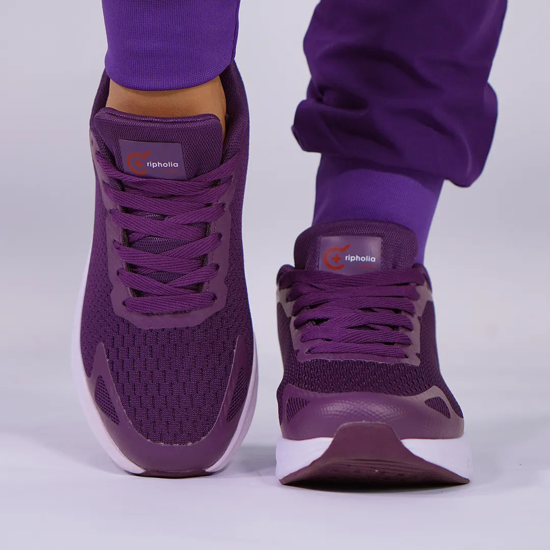 Zapatilla clínica color morado Art. ZC-4