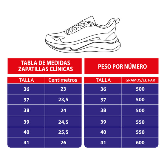 Zapatilla clínica Art. ZAPC-4
